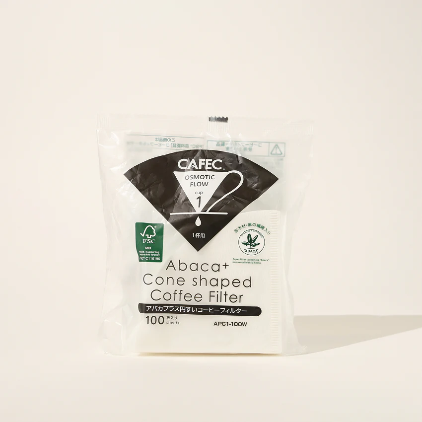 Cafec Abaca+ Paper Filter (100 pk) - Image 2