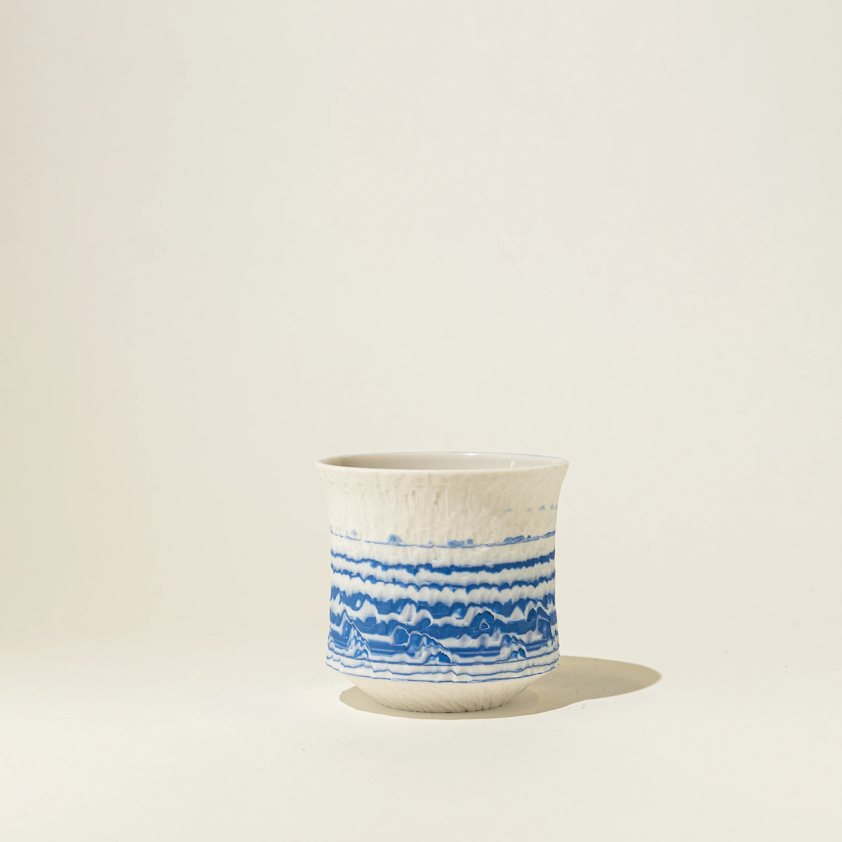 Goji Studios - Cup - Blue and White - Image 6